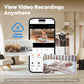 Caméra De Surveillance Intérieure WiFi 4MP Panoramique