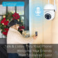 Caméra De Surveillance Wi-Fi 1080P Avec Vision Nocturne