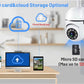 Caméra De Surveillance Wi-Fi PTZ 8MP Avec Zoom 4X