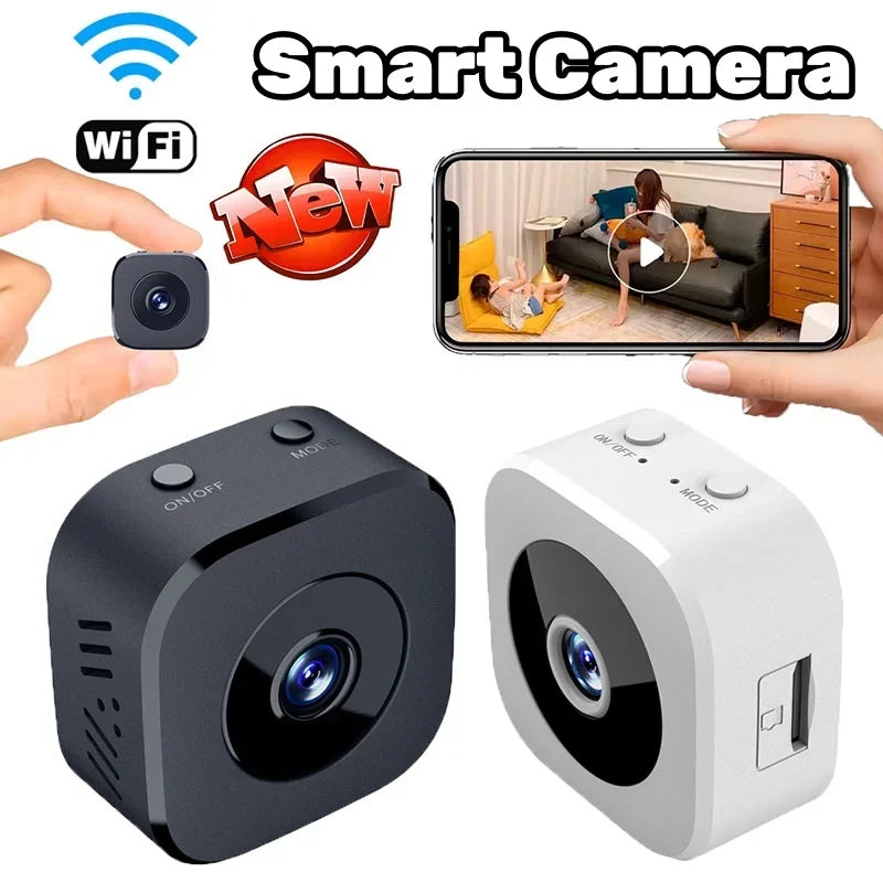 Mini Caméra WiFi De Sécurité 4K Avec Vision Nocturne